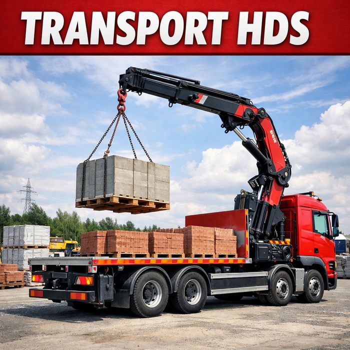 Transport dzwig HDS