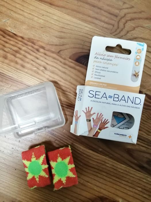 Sea band - pulseiras anti-enjoo criança