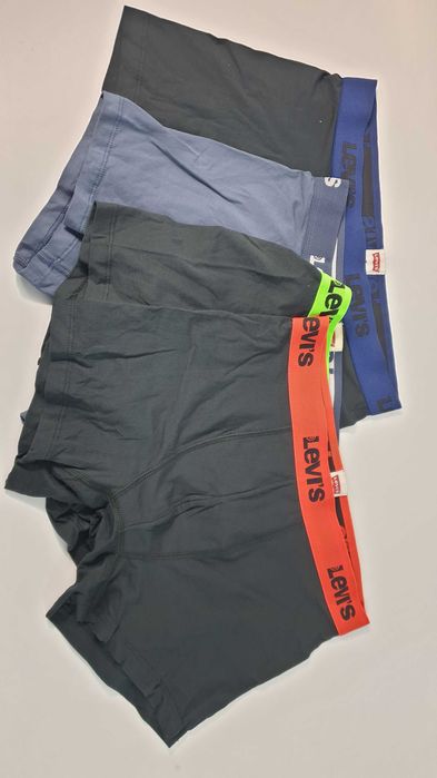 Levi's Majtki Bokserki wielokolorowy 4-pak rozmiar m