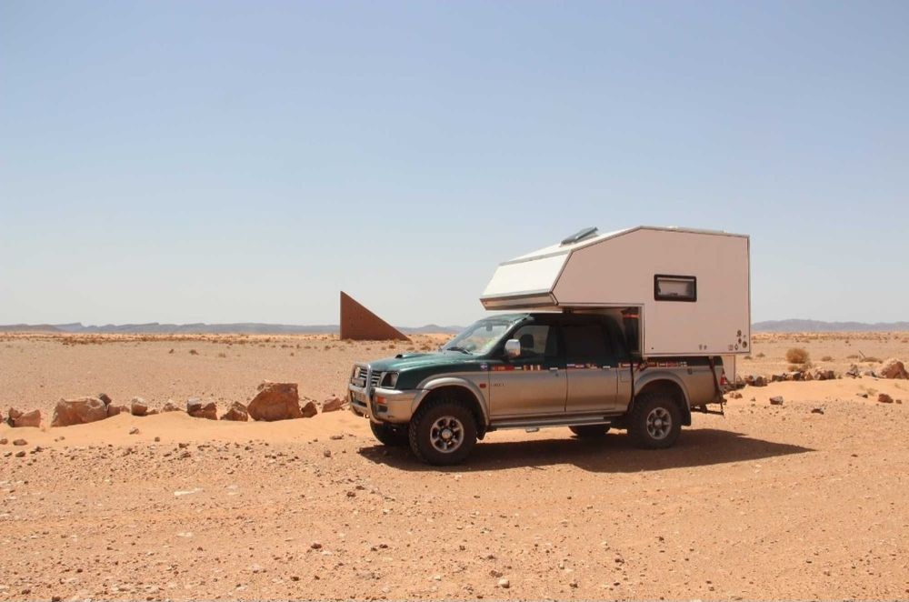 Célula camper amovível