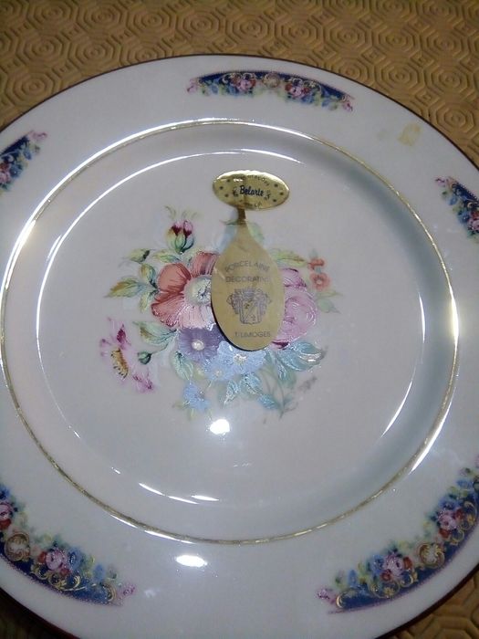 Bule e Prato - Porcelana