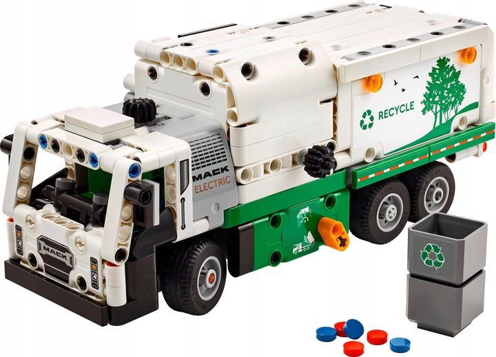 Lego Technic Śmieciarka Mack Lr Electric 42167