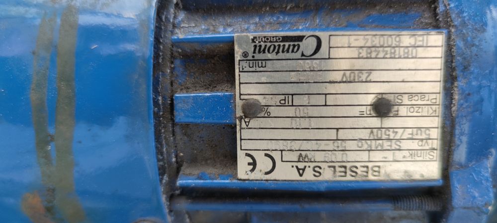 Silnik do pieca wieprz iskra