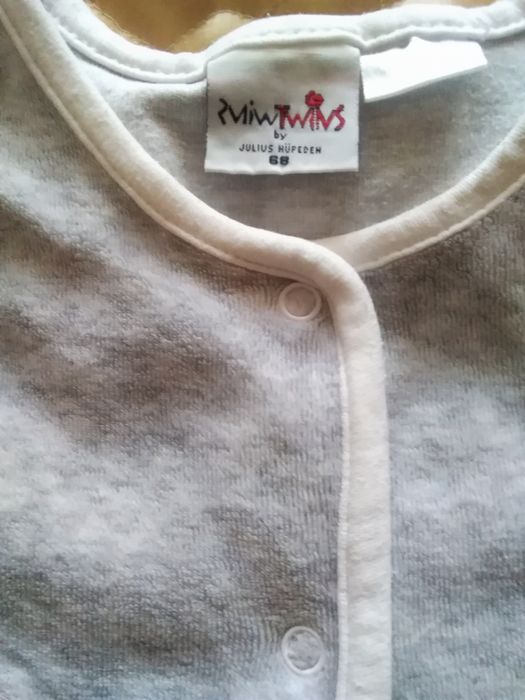 человечек  велюровый на  68 см