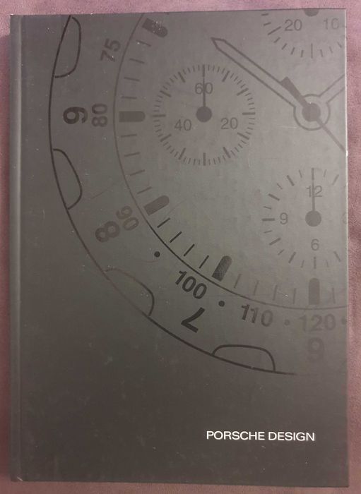 Porsche Design - Catálogo / Livro Oficial de Relógios - Ano 2000