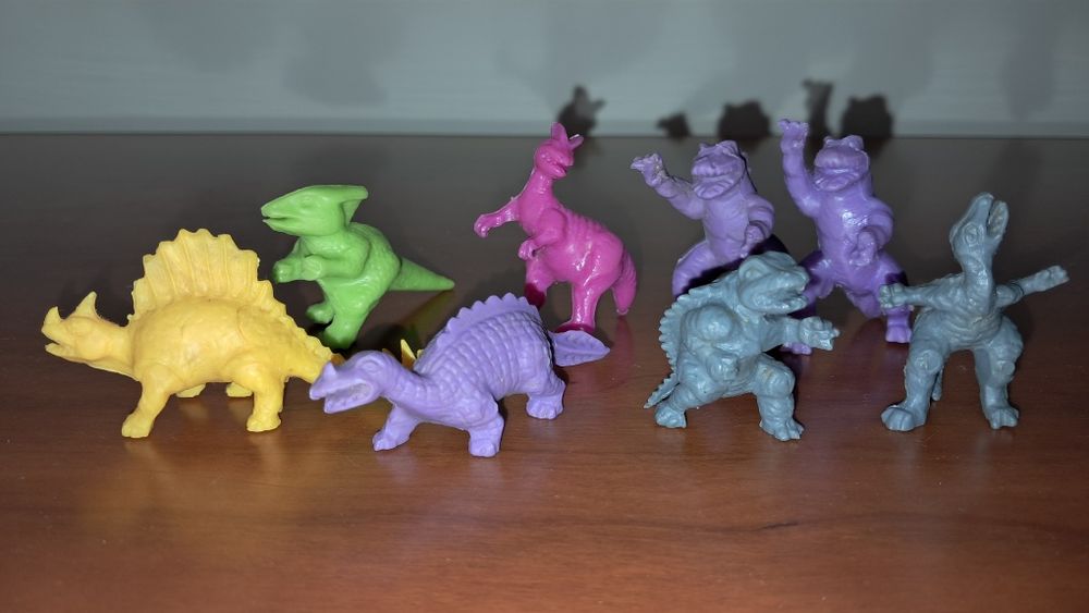 Dinossauros monocromáticos