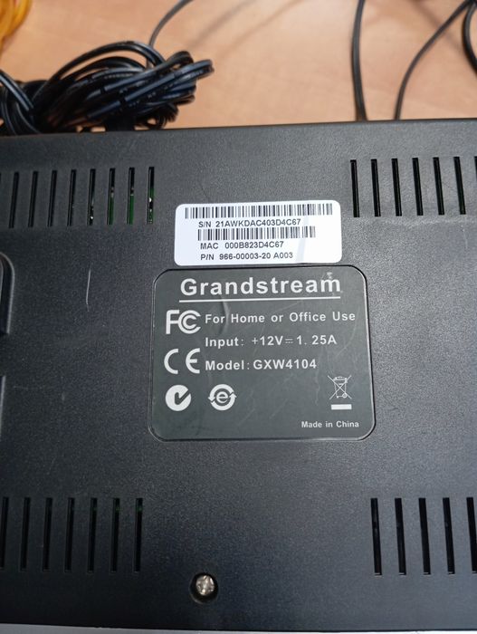 Голосовой шлюз Grandstream  GXW4104