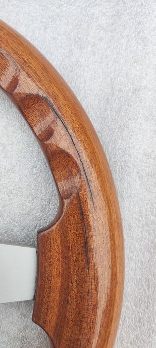 Volante Raid em madeira