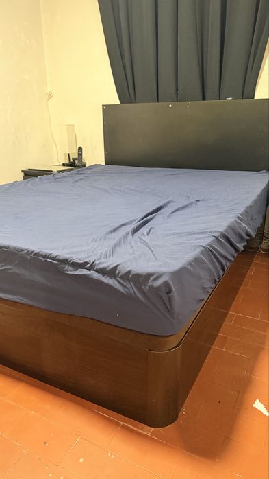 Cama Sommier 150x200 Carvalho