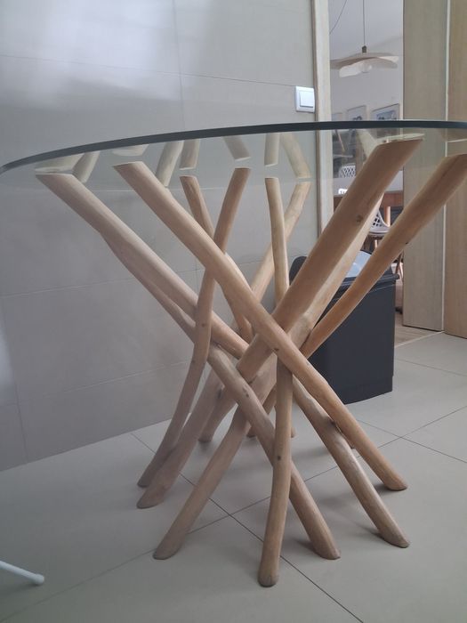 Mesa tampa de vidro