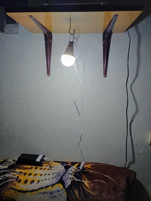 Лампа LED підвісна USB з перемикачем