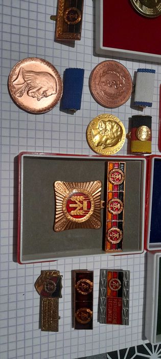 medale odznaki nagrodowe NRD DDR
