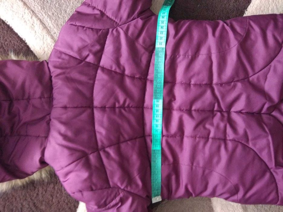 Зимове пальто для дівчини (зі стразами )