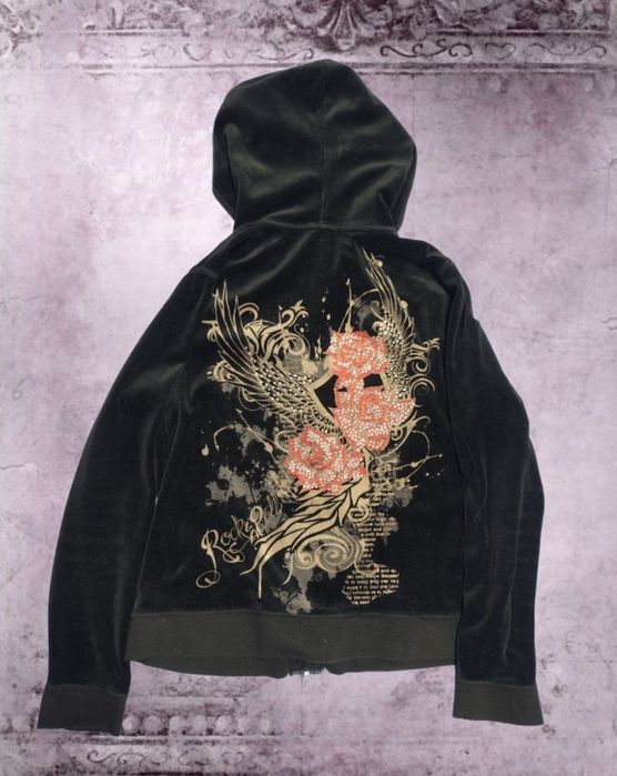 bimbo hoodie juicy couture type 2000х  archive vintage opium худи