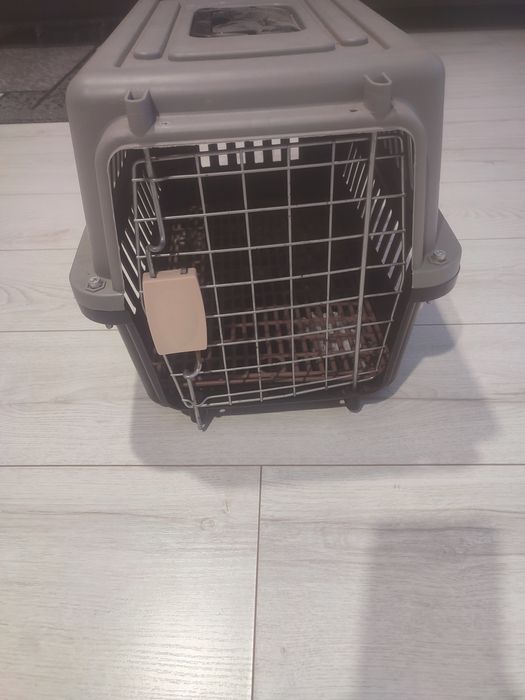 Transporterek dla kota psa 50.cm.na 30.cm. Użyty kilka razy