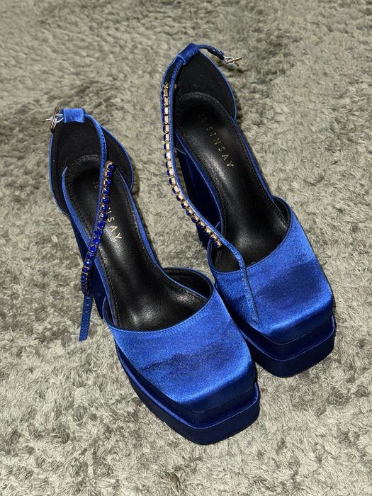 Туфлі сині Versace версаче 38 розмір