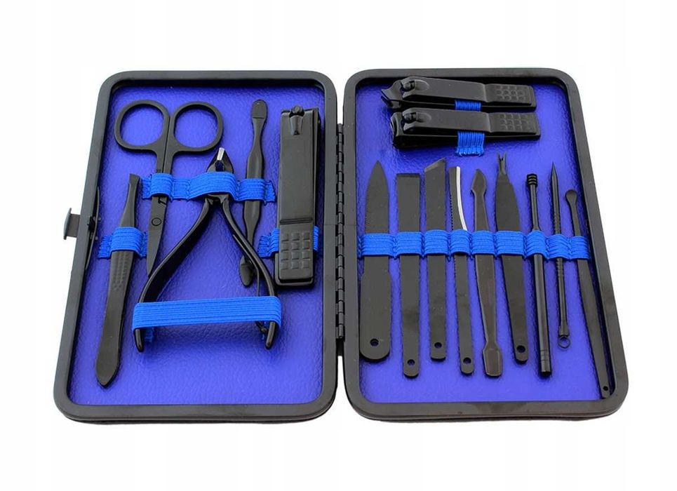 Zestaw do manicure pedicure 16 elementów AG603D