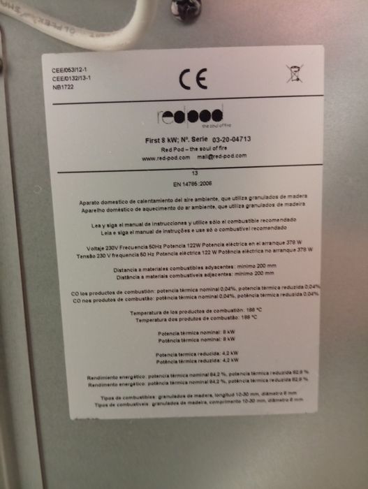 Salamandra a pallets