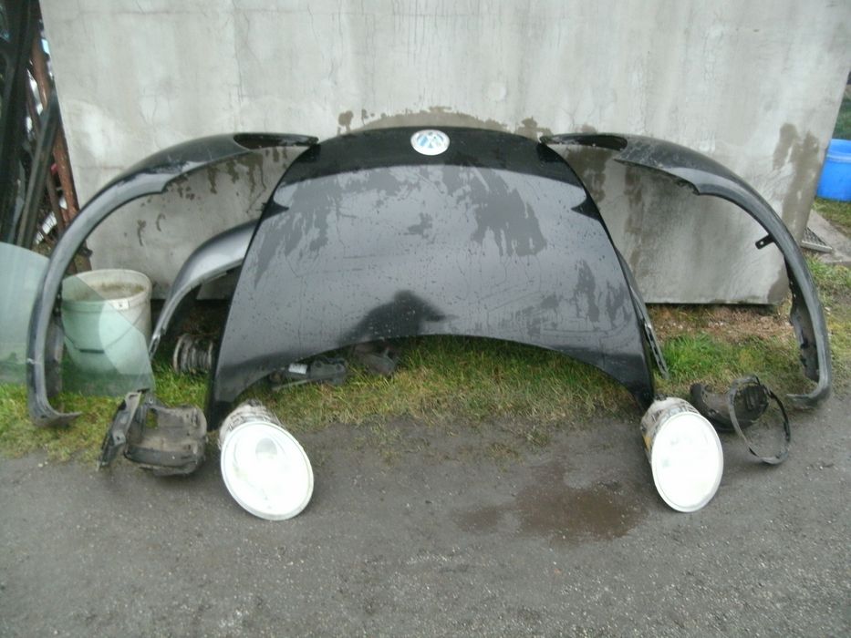 vw new beetle 99-05 maska blotniki pas lampy
