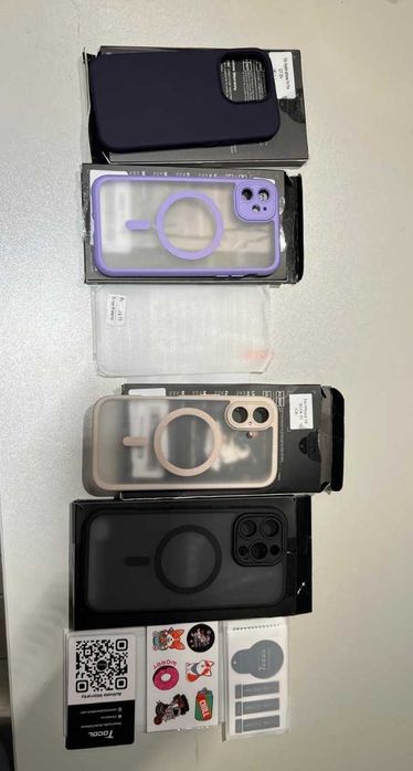 Varias Capas e películas Tocol Originais, Iphone/samsung ver descrição