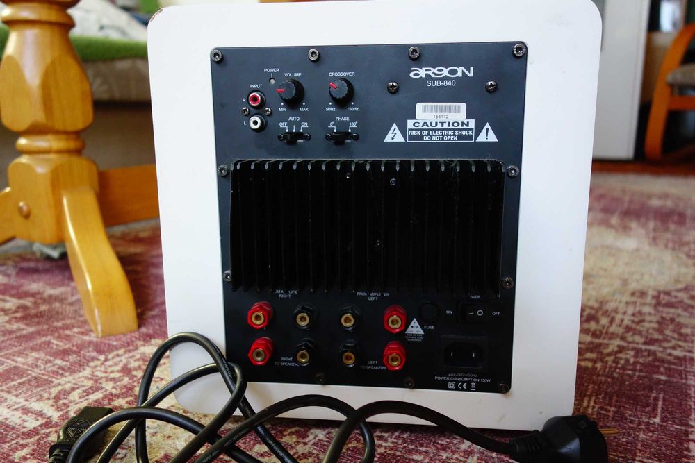 Argon SUB-840 subwoofer aktywny ( Hi-Fi Klubben )kino domowe 5,1