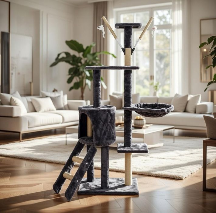 Domek Dla Kota 5 Poziomów