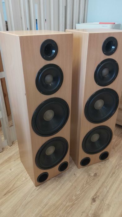 Kolumny ze wzmacniaczem, + bluetooth