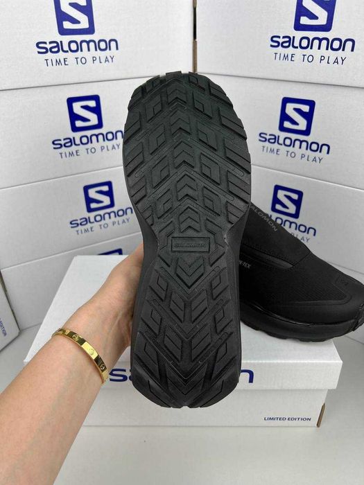 ТОП! Salomon Odyssey Advanced (Gore-Tex) Black/White 40 41 42 43 44 45