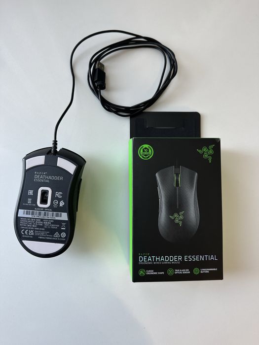 Миша дротова ігрова Razer Death Adder Essential 2021 Black