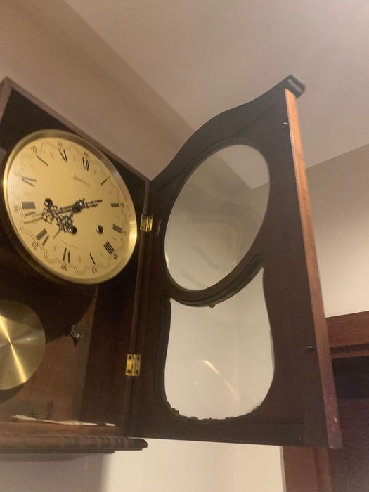 Relógio de parede reguladora impecável. Certinho