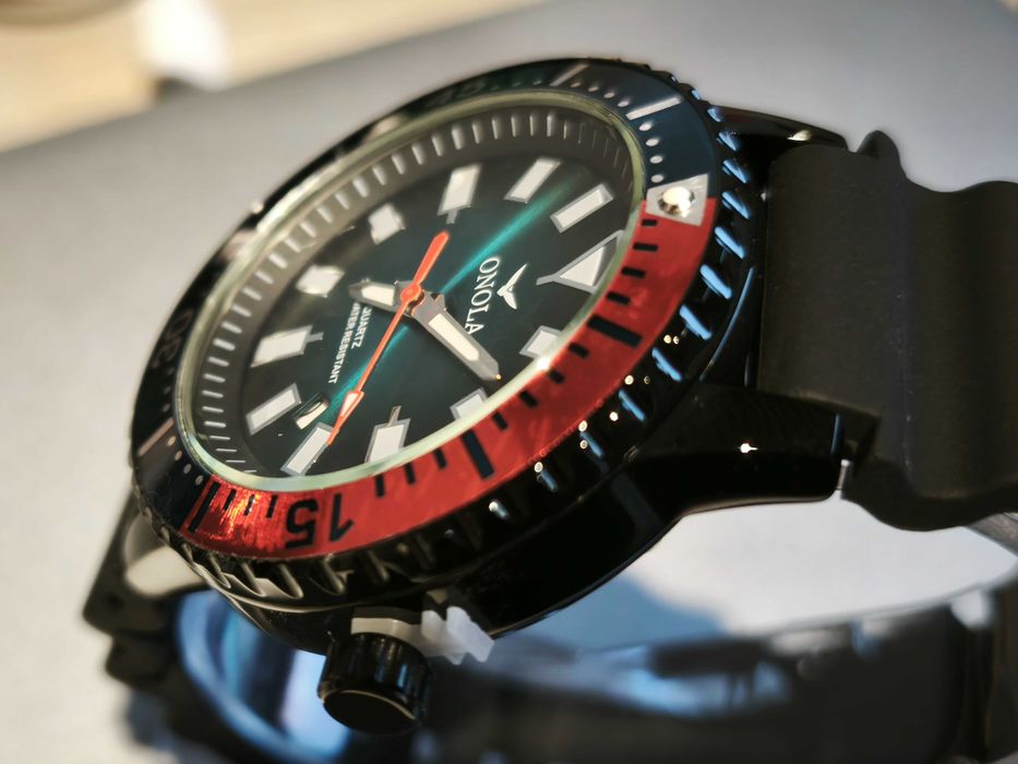 Zegarek ONOLA Diver submariner Piękny NOWY Ostatnia sztuka