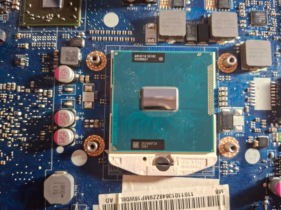 Материнська плата Lenovo G570/G575 + процесор + 4Gb (РОБОЧА)
