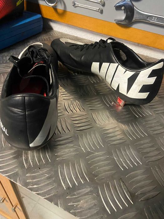 Chuteiras de futebol Nike Mercurial Vapor IX FG Blackout ACC carbono