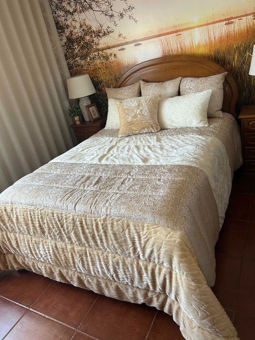 Quarto completo madeira carvalho