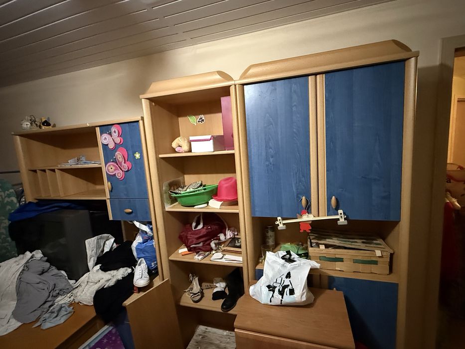 Oddam za darmo meble młodzieżowe i narożnik black red white małgośka