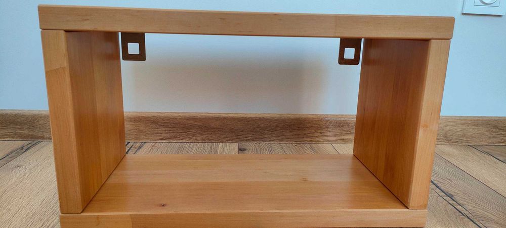 Szafka nocna/ półka olcha DREWNIANA