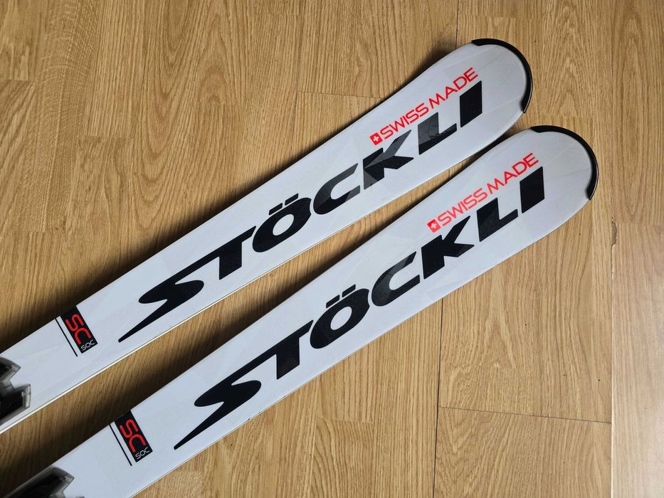 STOCKLI LASER SC 163 cm R13 m narty zjazdowe slalom SC ST jak nowe rac