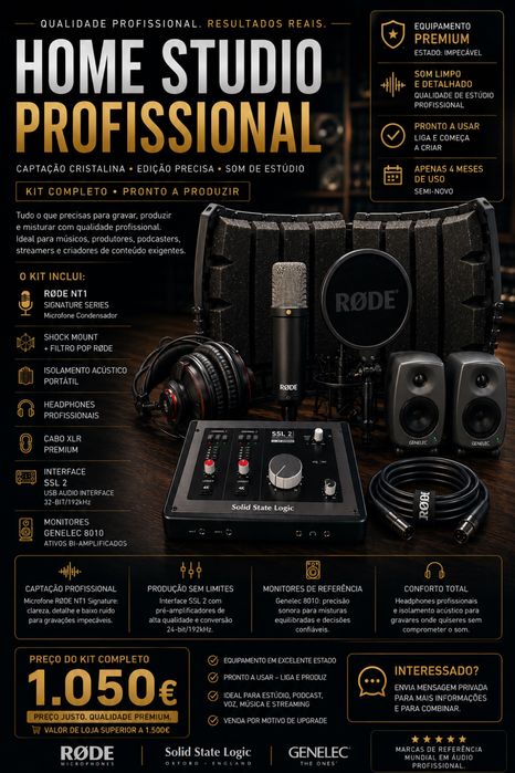 Home studio profissional