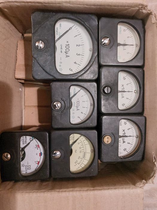 Амперметры и вольтметры