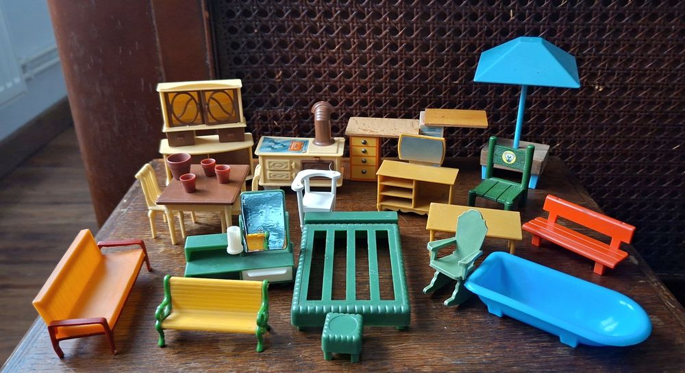 Mebelki dla lalek jak do Lundby