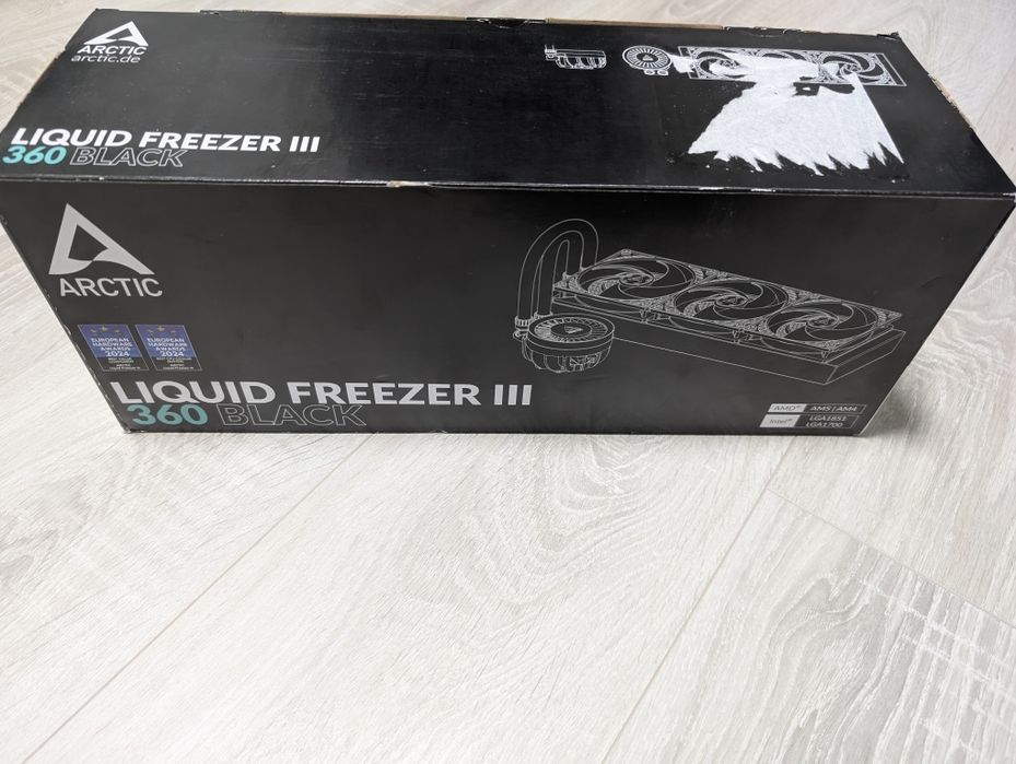 Arctic Liquid Freezer III 360 black на гарантії