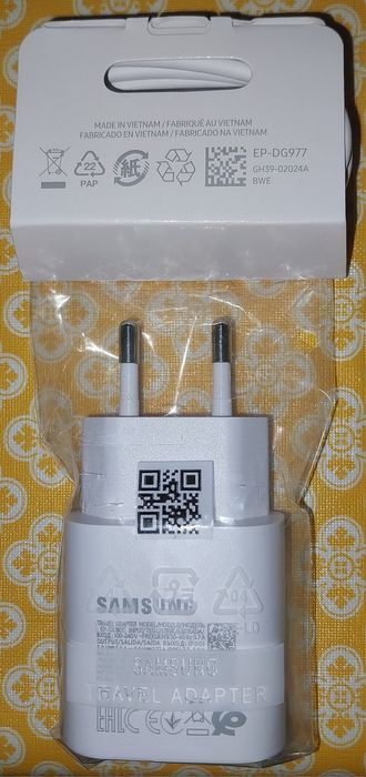 Carregador Samsung + Cabo Samsung SuperFast