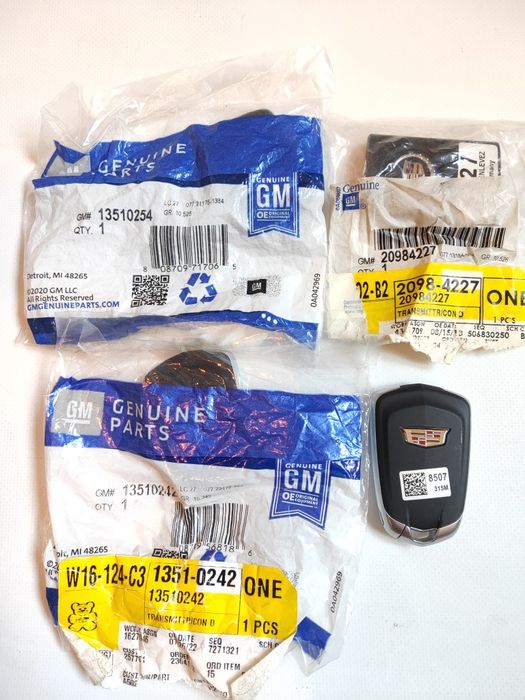 Оригінальний ключ для Chevrolet, GMC, Buick, Cadillac