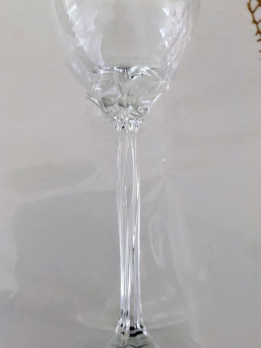 Кришталеві келихи для білого вина або води