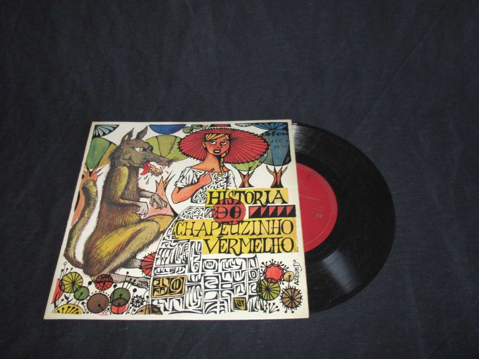 Vinil Histórias para Crianças Orfeu Singles Branca de Neve