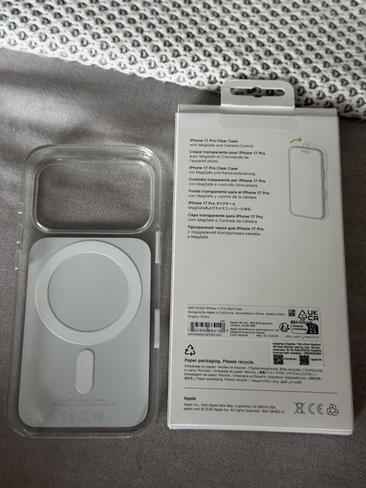 Чохол Apple Clear Case  iPhone 17 Pro