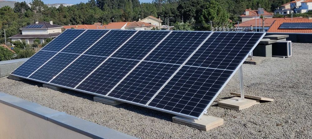 Paineis solares + inversor on-grid
