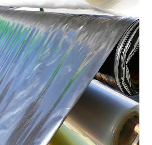 Пленка полиэтиленовая черная/прозрачная/ под теплицы ТМ RULON/ИНТЕРКОМ