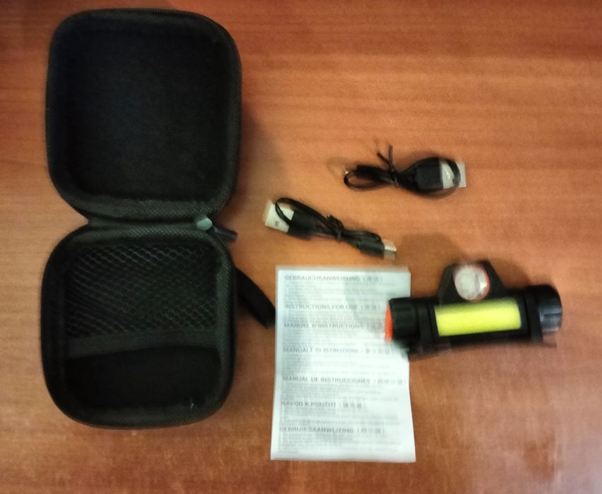 Lanterna De Cabeça Led Mini , Forte E Super Brilhant