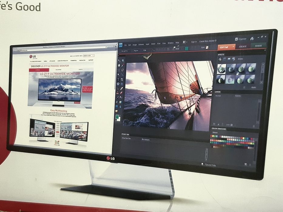 液晶モニター LG 34インチ UltraWide IPSモニター 34WL750-B 2021年製 中古 札幌市厚別区 厚別店 液晶モニター LG 34インチ UltraWide IPSモニター 34WL750-B 2021年製